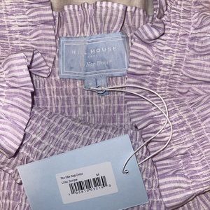The Ellie Nap Dress - Lilac Stripe
